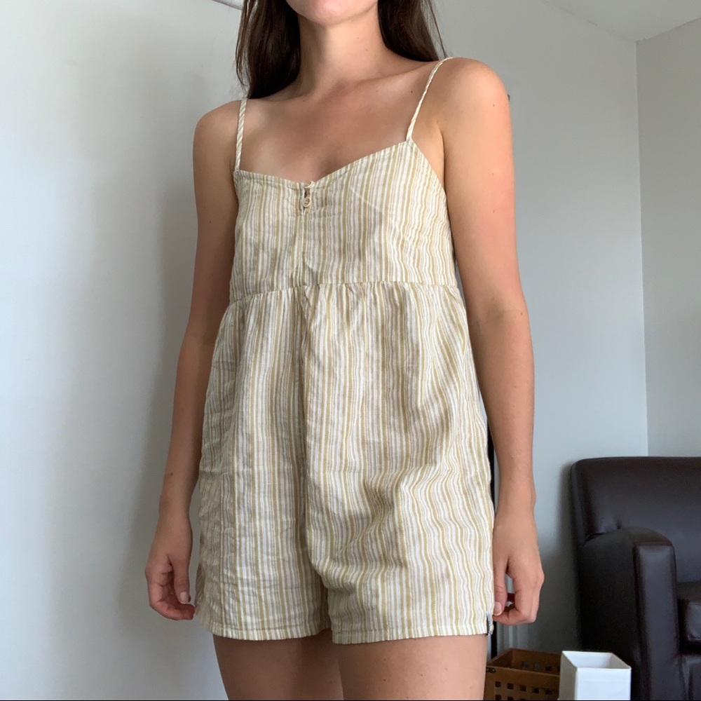 Yellow Rhythm Romper